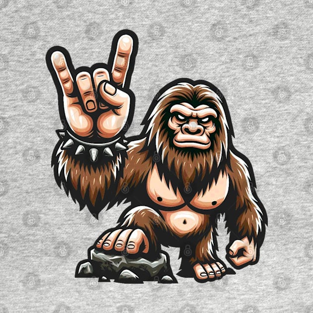 Rock On Bigfoot by Etopix